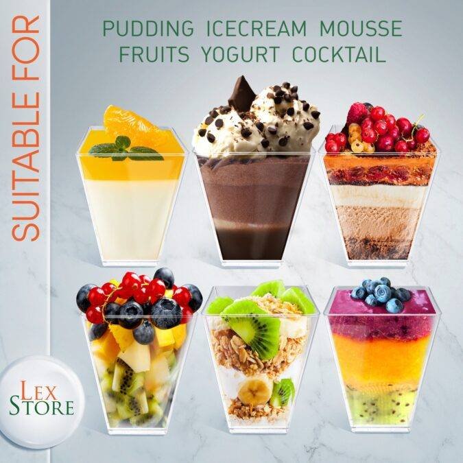 Dress Up Your Desserts: Discover the Versatility and Elegance of Dessert Cups